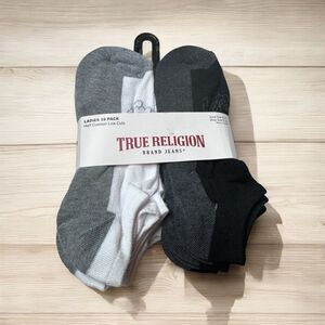 NWT True Religion Low Cut Socks 10 Pack